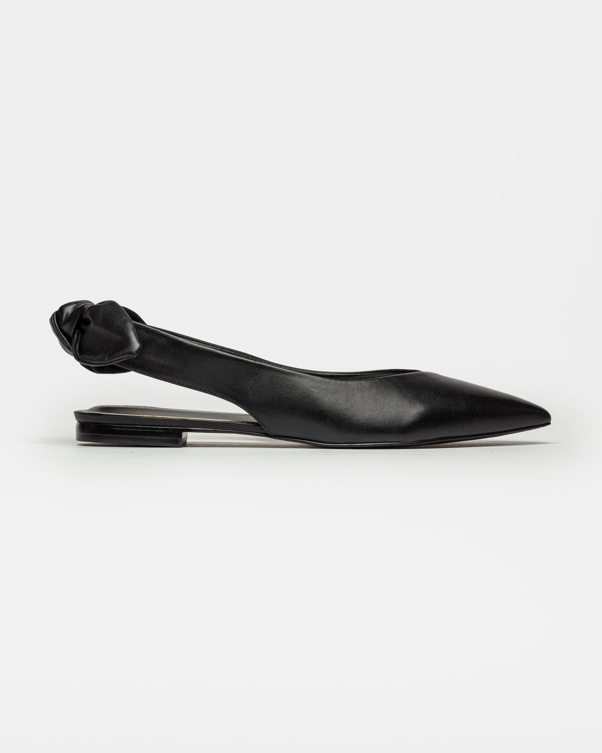 Mule Claire en cuero liso