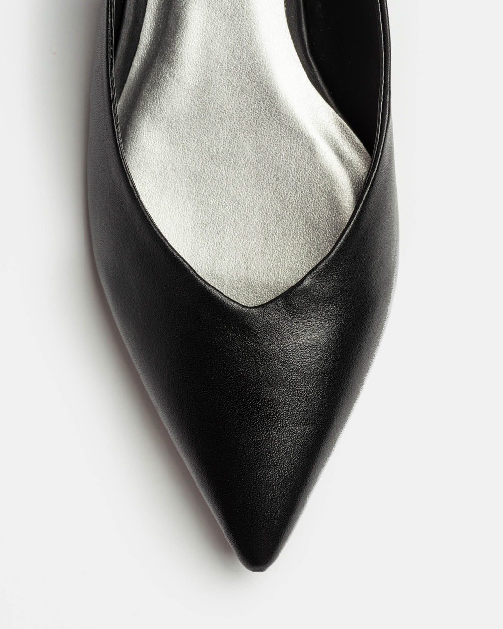 Mule Claire en cuero liso