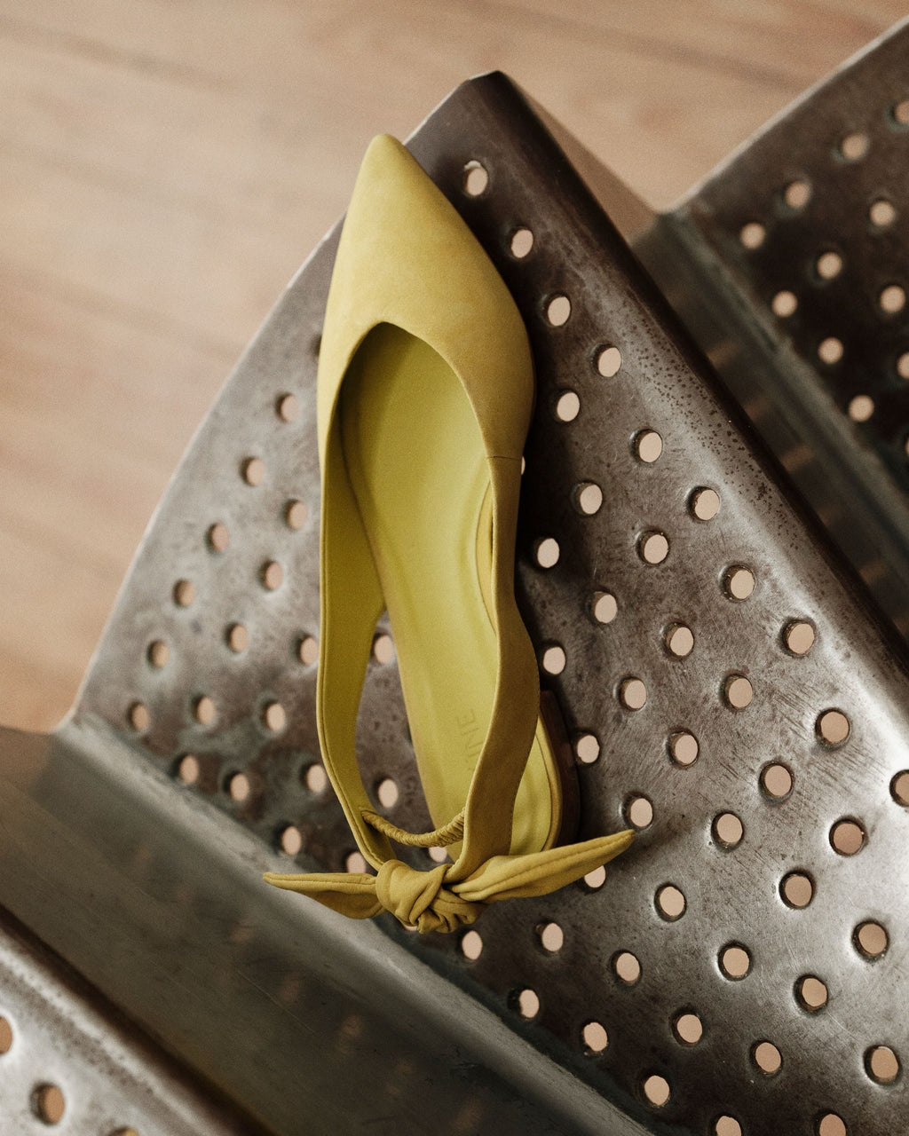 Mule Claire en cuero nobuk