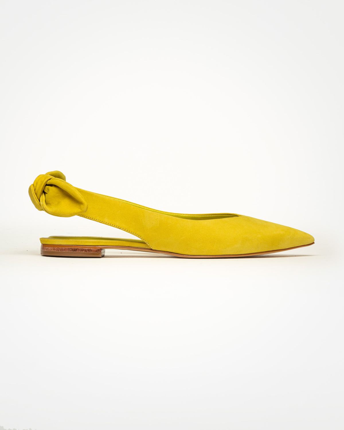 Mule Claire en cuero nobuk
