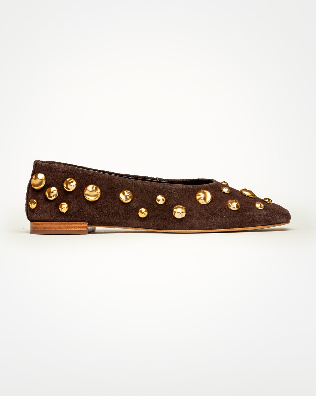 Mocasín Louise en cuero gamuza