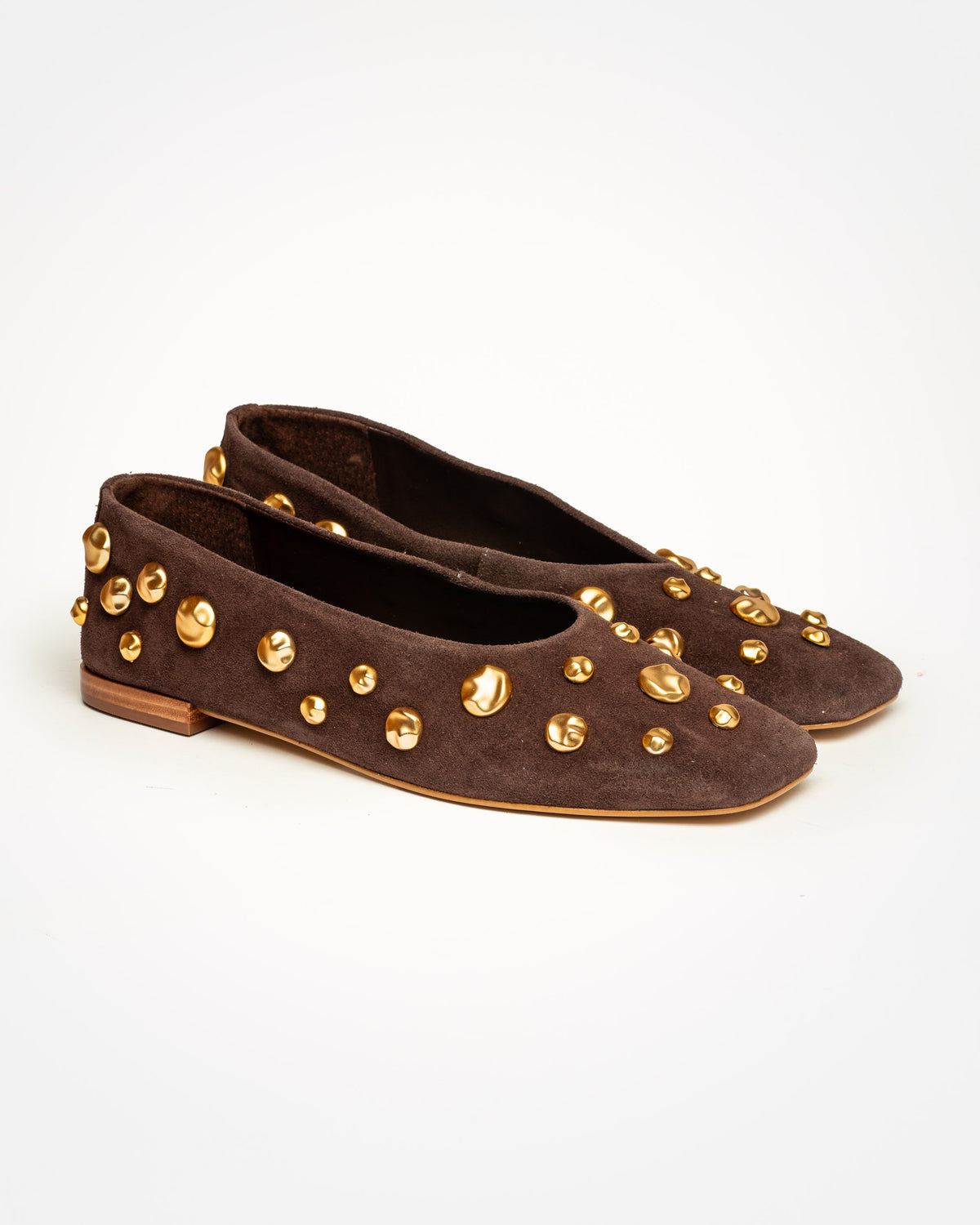 Mocasín Louise en cuero gamuza