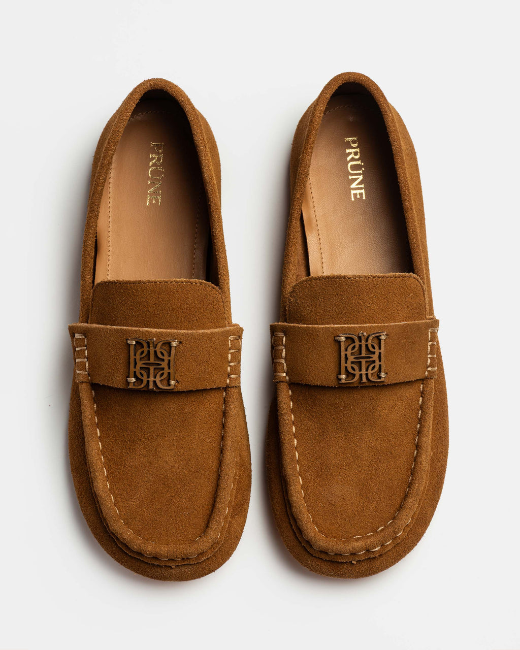 Mocasín Cannes en cuero gamuza