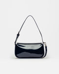 Mini bag Leaf en efecto cuero charol