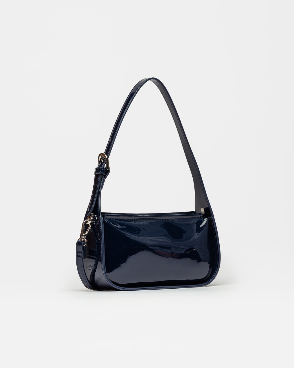 Mini bag Leaf en efecto cuero charol