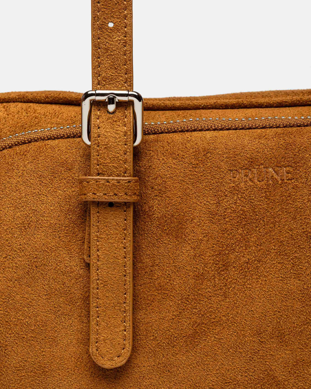 Cartera al hombro Lagoon en efecto gamuza