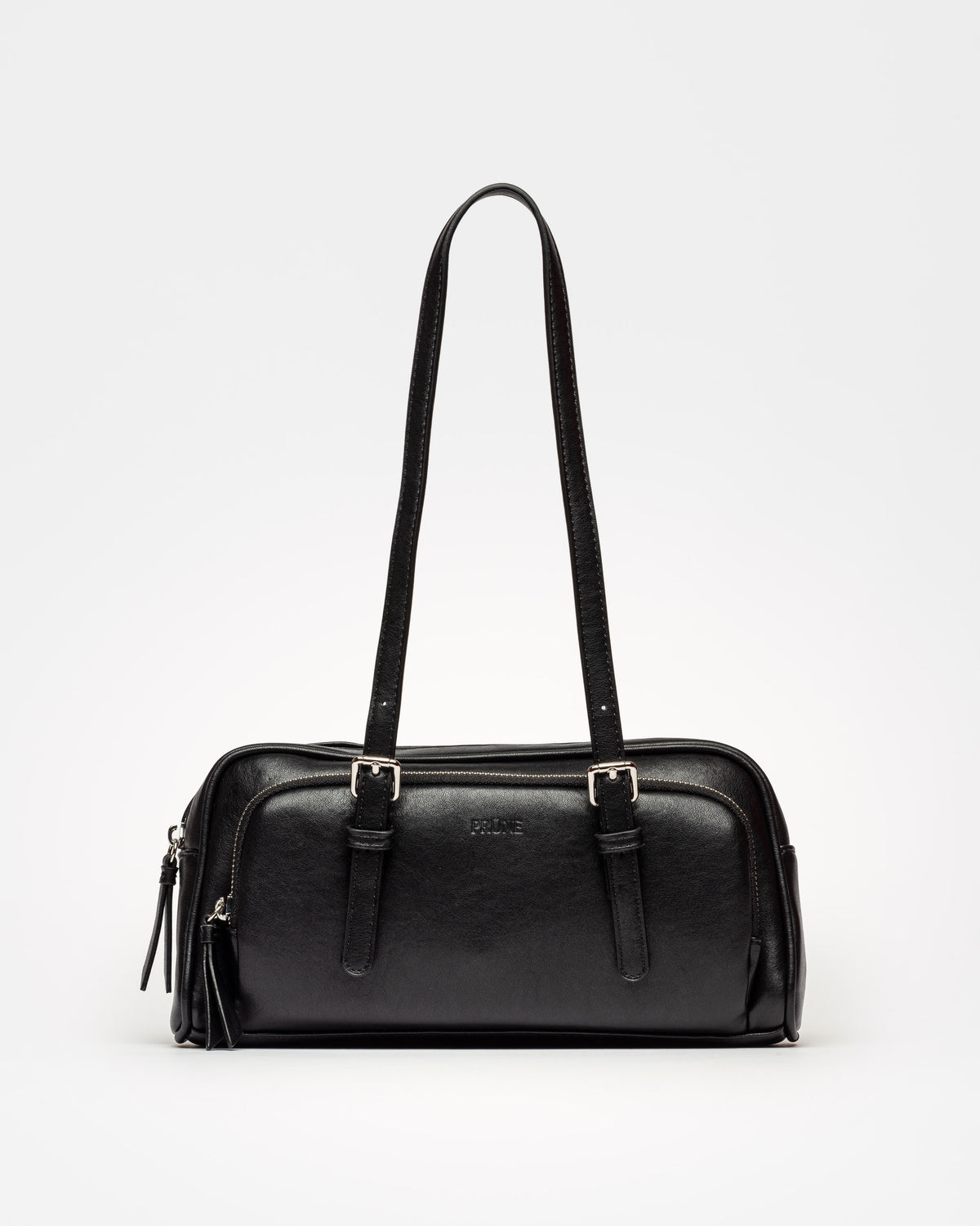 Cartera al hombro Lagoon en efecto cuero liso