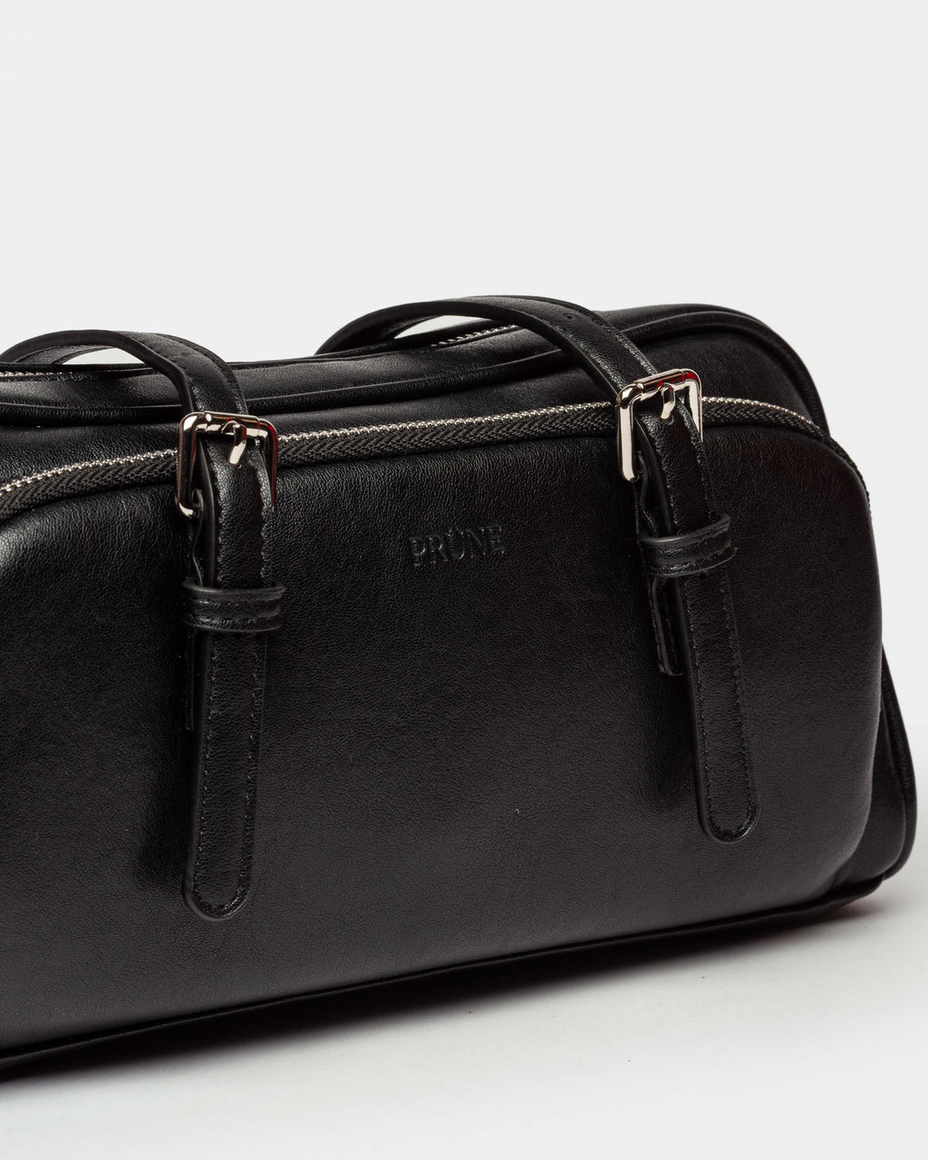 Cartera al hombro Lagoon en efecto cuero liso