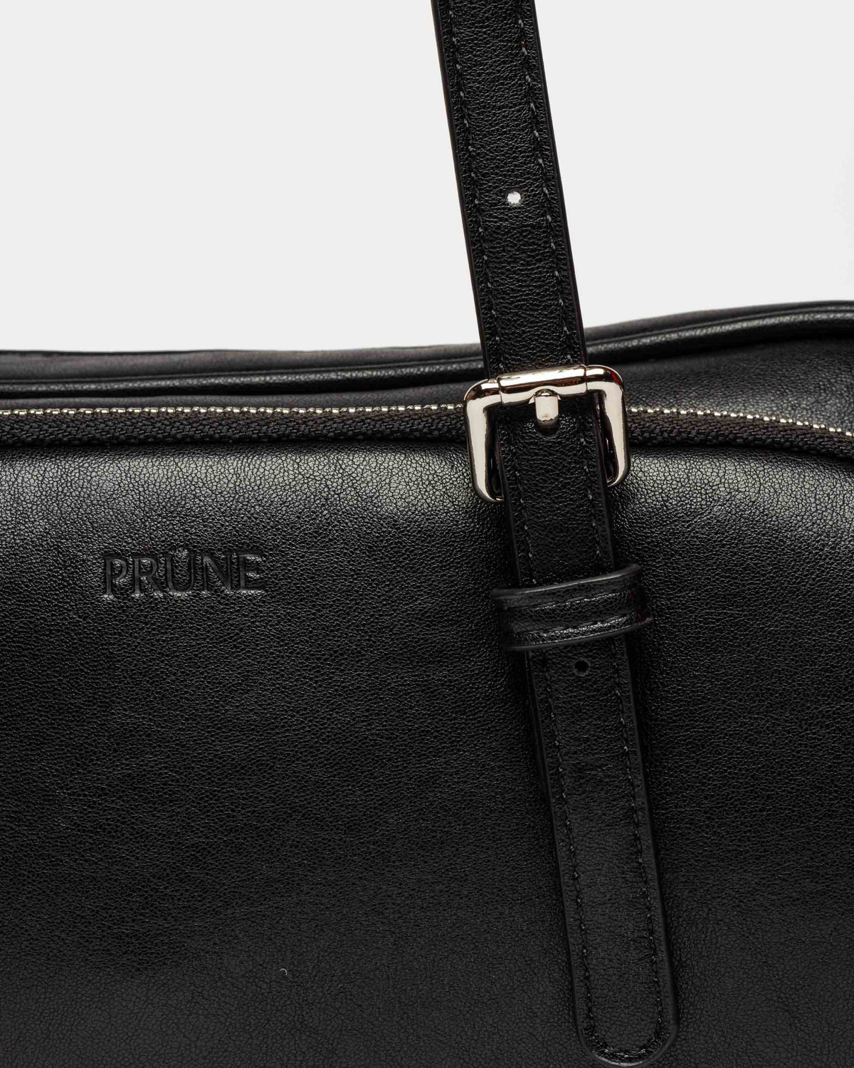 Cartera al hombro Lagoon en efecto cuero liso
