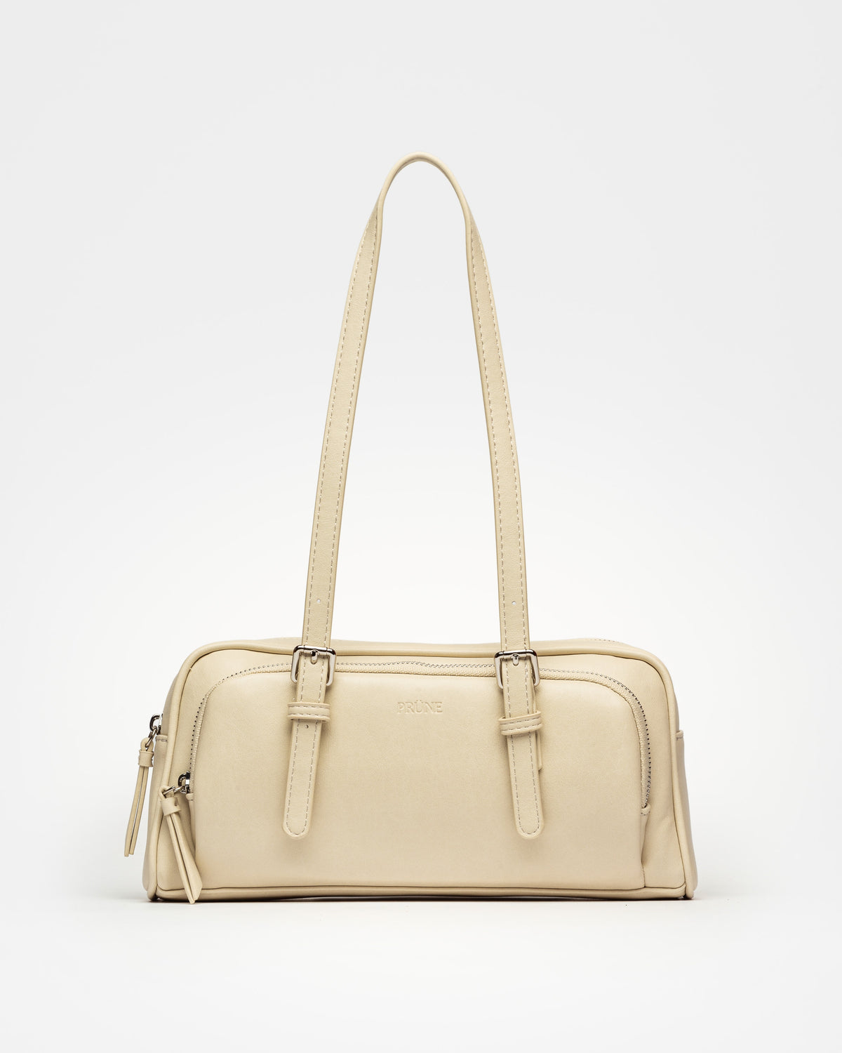 Cartera al hombro Lagoon en efecto cuero liso