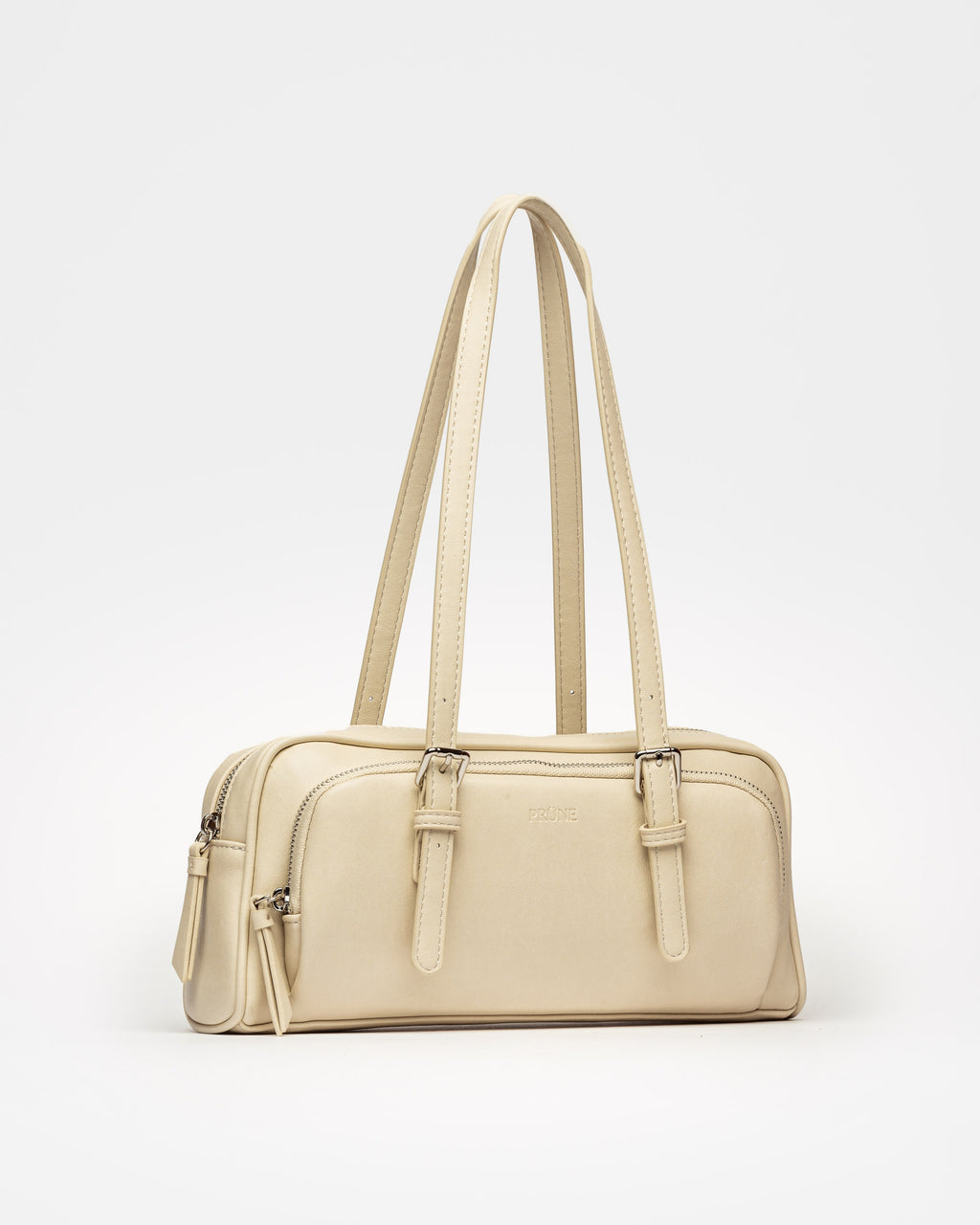 Cartera al hombro Lagoon en efecto cuero liso