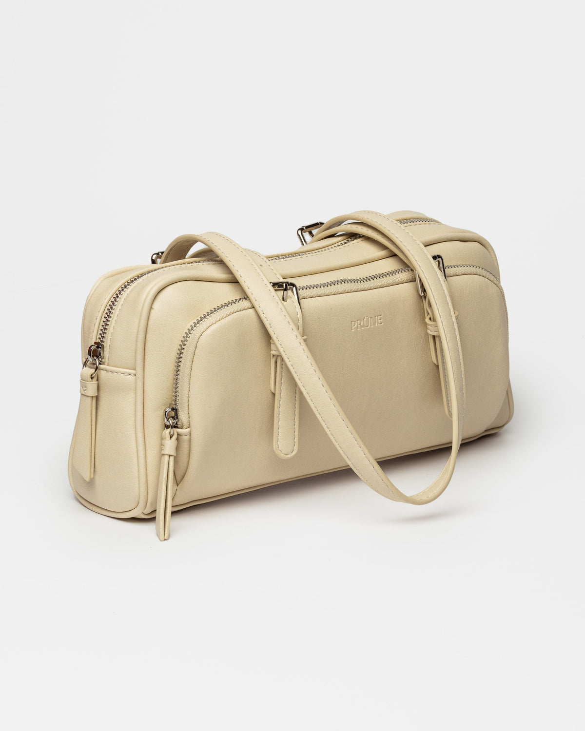 Cartera al hombro Lagoon en efecto cuero liso