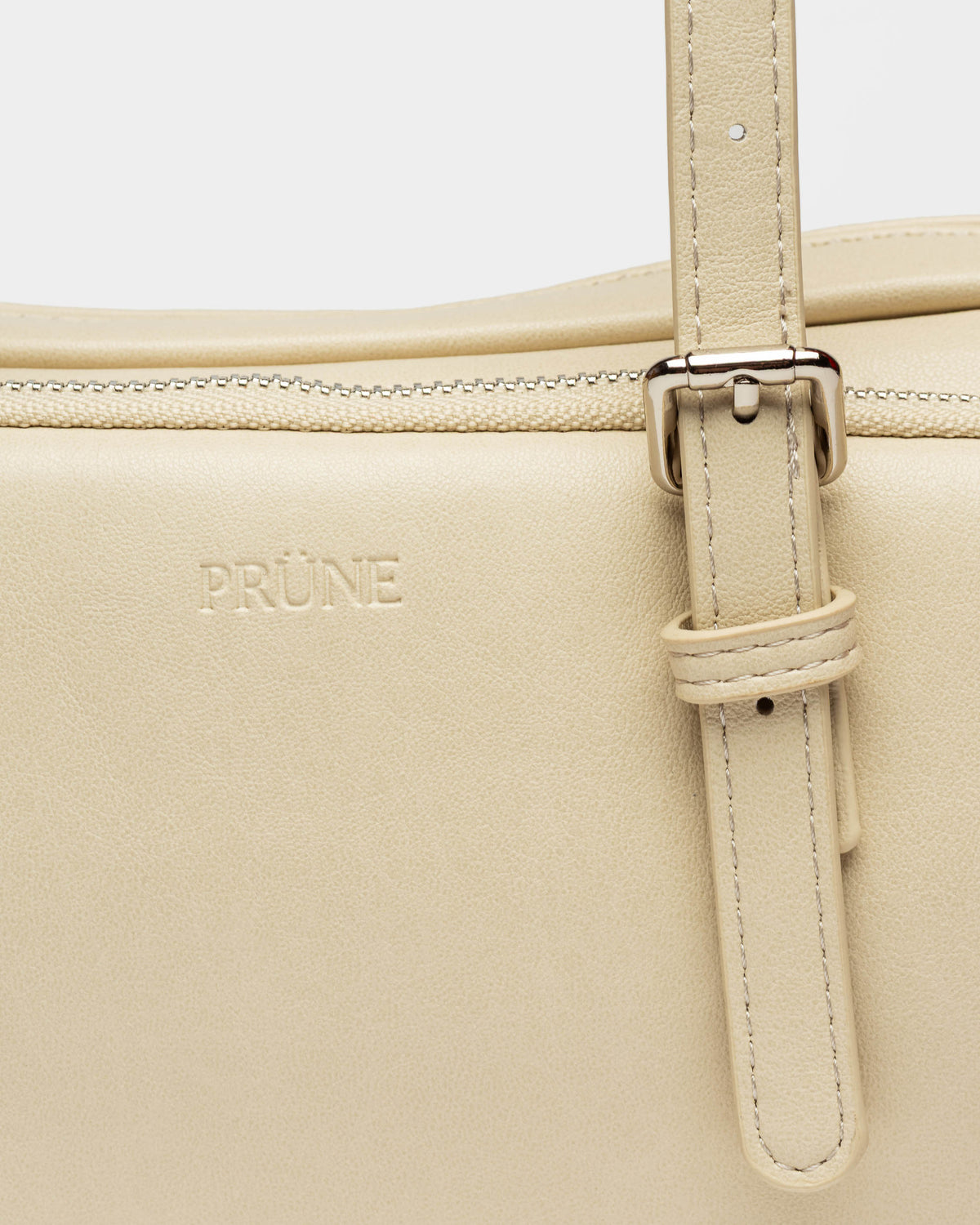 Cartera al hombro Lagoon en efecto cuero liso