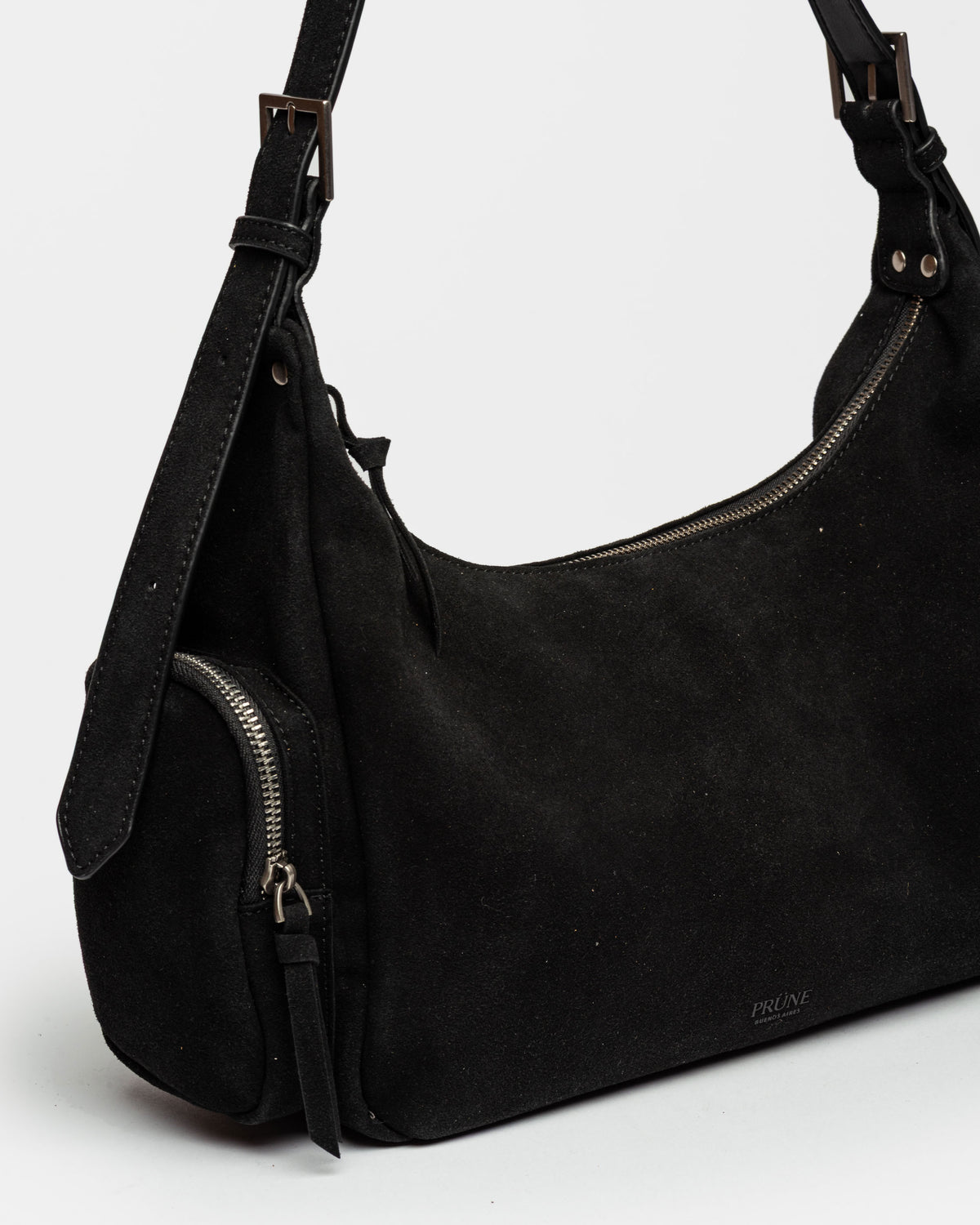 Bolso Sky en efecto gamuza