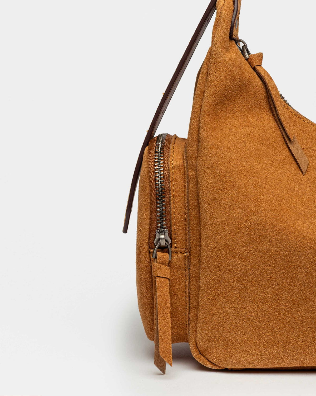 Bolso Sky en efecto gamuza