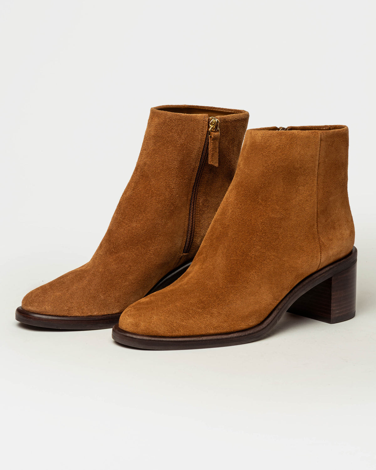 Bota caña baja Simone en gamuza